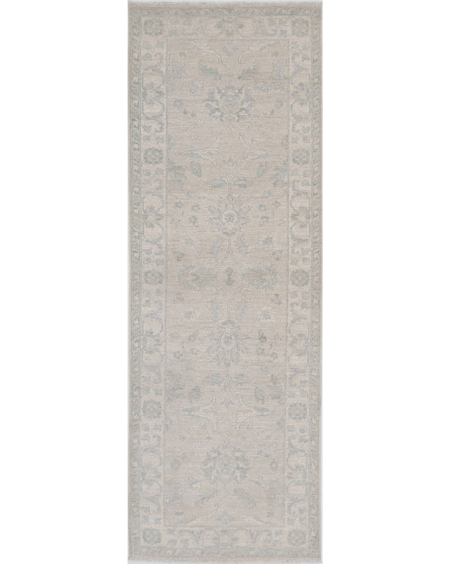 Serenity 2' 6" X 8' 2" Hand Knotted Wool Rug 2' 6" X 8' 2" (76 X 249) / Brown / Wool