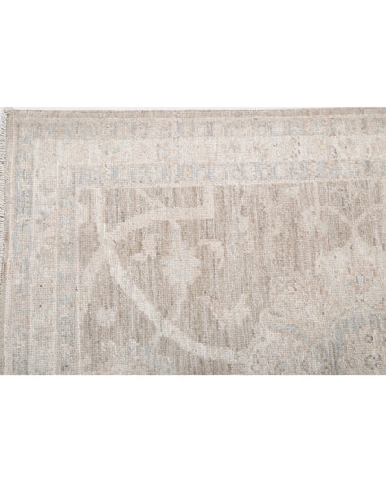 Serenity 2' 8" X 8' 5" Hand Knotted Wool Rug 2' 8" X 8' 5" (81 X 257) / Brown / Wool