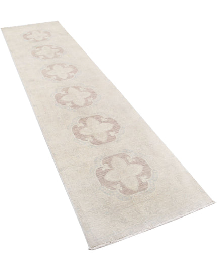 Serenity 2' 6" X 10' 0" Hand Knotted Wool Rug 2' 6" X 10' 0" (76 X 305) / Brown / Wool