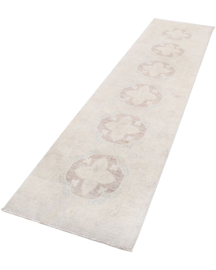 Serenity 2' 6" X 10' 0" Hand Knotted Wool Rug 2' 6" X 10' 0" (76 X 305) / Brown / Wool