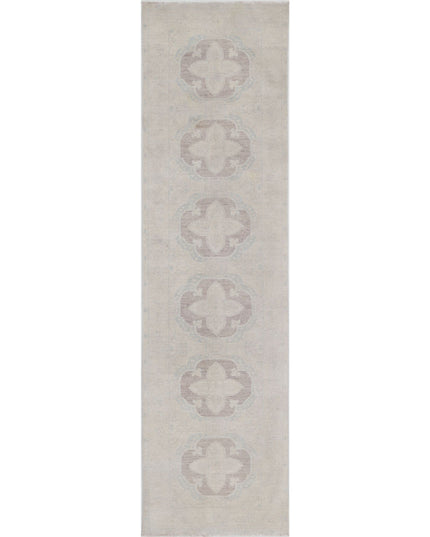 Serenity 2' 6" X 10' 0" Hand Knotted Wool Rug 2' 6" X 10' 0" (76 X 305) / Brown / Wool