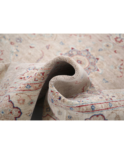 Serenity 6' 9" X 9' 0" Hand Knotted Wool Rug 6' 9" X 9' 0" (206 X 274) / Brown / Wool