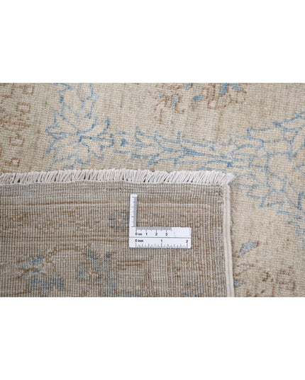 Serenity 7' 7" X 9' 5" Hand Knotted Wool Rug 7' 7" X 9' 5" (231 X 287) / Blue / Wool