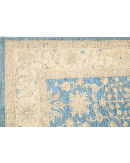 Serenity 5' 7" X 7' 11" Hand Knotted Wool Rug 5' 7" X 7' 11" (170 X 241) / Blue / Wool