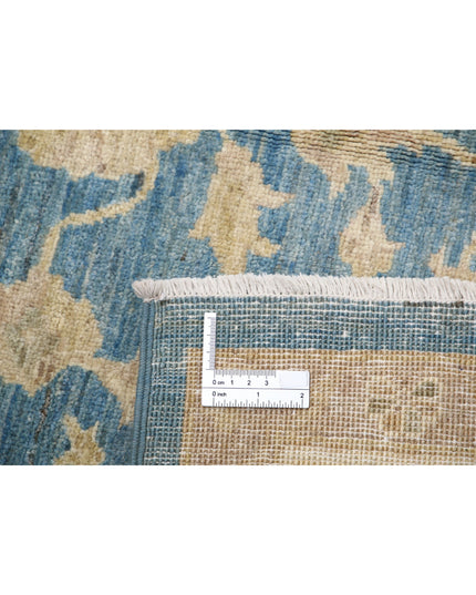 Serenity 5' 7" X 7' 11" Hand Knotted Wool Rug 5' 7" X 7' 11" (170 X 241) / Blue / Wool