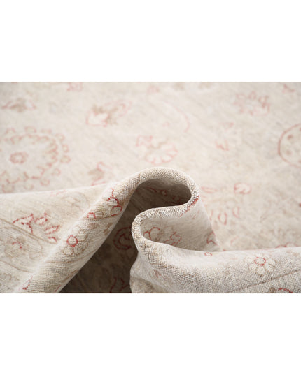 Serenity 5' 11" X 8' 3" Hand Knotted Wool Rug 5' 11" X 8' 3" (180 X 251) / Grey / Wool