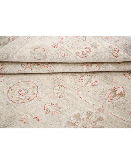 Serenity 5' 11" X 8' 3" Hand Knotted Wool Rug 5' 11" X 8' 3" (180 X 251) / Grey / Wool