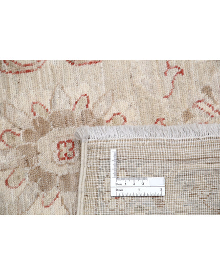 Serenity 5' 11" X 8' 3" Hand Knotted Wool Rug 5' 11" X 8' 3" (180 X 251) / Grey / Wool