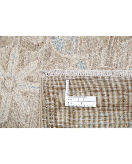 Serenity 5' 7" X 8' 5" Hand Knotted Wool Rug 5' 7" X 8' 5" (170 X 257) / Taupe / Wool