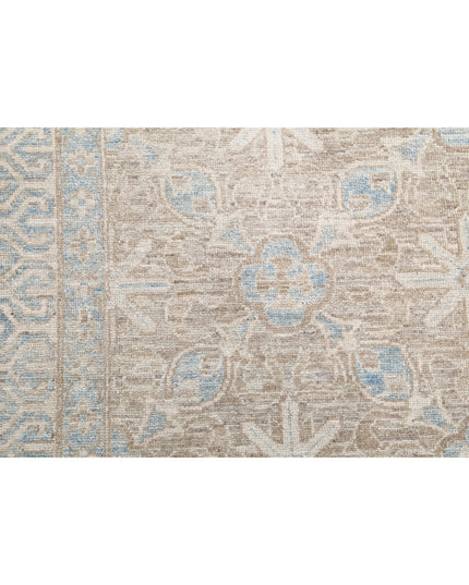 Serenity 5' 7" X 8' 5" Hand Knotted Wool Rug 5' 7" X 8' 5" (170 X 257) / Taupe / Wool