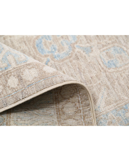 Serenity 5' 7" X 8' 5" Hand Knotted Wool Rug 5' 7" X 8' 5" (170 X 257) / Taupe / Wool