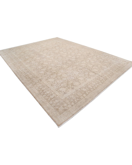 Serenity 9' 10" X 12' 10" Hand Knotted Wool Rug 9' 10" X 12' 10" (300 X 391) / Brown / Wool