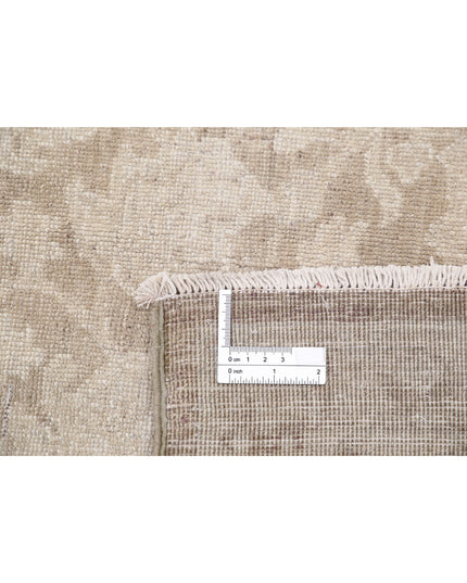 Serenity 9' 10" X 12' 10" Hand Knotted Wool Rug 9' 10" X 12' 10" (300 X 391) / Brown / Wool