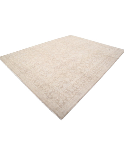 Serenity 9' 10" X 12' 10" Hand Knotted Wool Rug 9' 10" X 12' 10" (300 X 391) / Brown / Wool