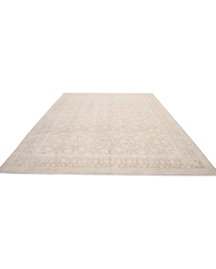 Serenity 9' 10" X 12' 10" Hand Knotted Wool Rug 9' 10" X 12' 10" (300 X 391) / Brown / Wool