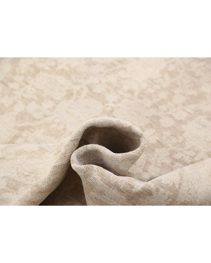 Serenity 9' 10" X 12' 10" Hand Knotted Wool Rug 9' 10" X 12' 10" (300 X 391) / Brown / Wool