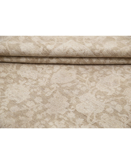 Serenity 9' 10" X 12' 10" Hand Knotted Wool Rug 9' 10" X 12' 10" (300 X 391) / Brown / Wool