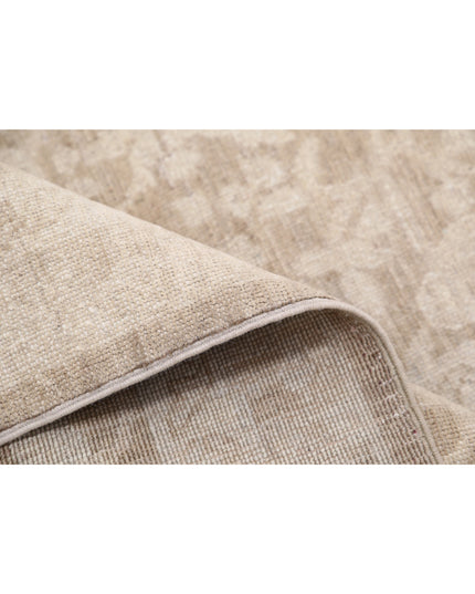 Serenity 9' 10" X 12' 10" Hand Knotted Wool Rug 9' 10" X 12' 10" (300 X 391) / Brown / Wool