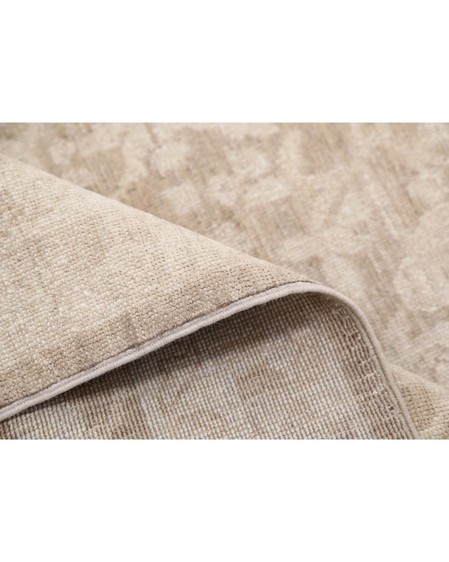 Serenity 9' 10" X 12' 10" Hand Knotted Wool Rug 9' 10" X 12' 10" (300 X 391) / Brown / Wool