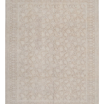 Serenity 9' 10" X 12' 10" Hand Knotted Wool Rug 9' 10" X 12' 10" (300 X 391) / Brown / Wool