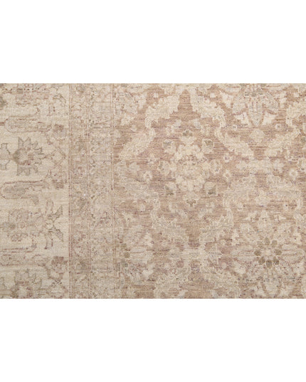 Serenity 8' 8" X 11' 7" Hand Knotted Wool Rug 8' 8" X 11' 7" (264 X 353) / Brown / Wool