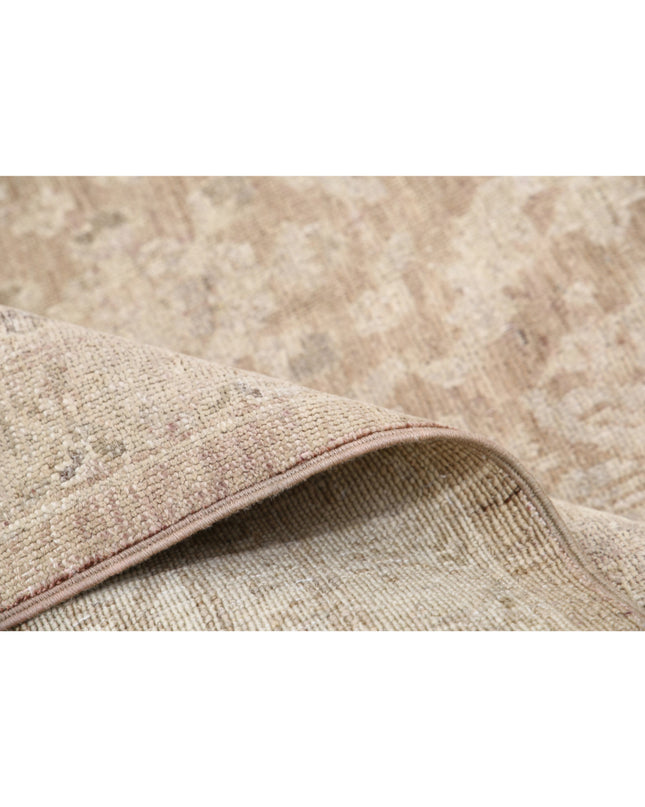 Serenity 8' 8" X 11' 7" Hand Knotted Wool Rug 8' 8" X 11' 7" (264 X 353) / Brown / Wool