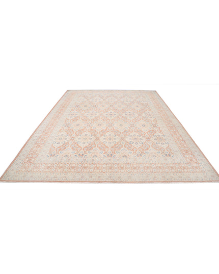 Serenity 9' 1" X 12' 4" Hand Knotted Wool Rug 9' 1" X 12' 4" (277 X 376) / Rust / Wool