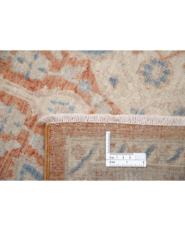 Serenity 9' 1" X 12' 4" Hand Knotted Wool Rug 9' 1" X 12' 4" (277 X 376) / Rust / Wool