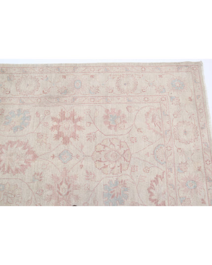 Serenity 6' 2" X 19' 6" Hand Knotted Wool Rug 6' 2" X 19' 6" (188 X 594) / Ivory / Wool