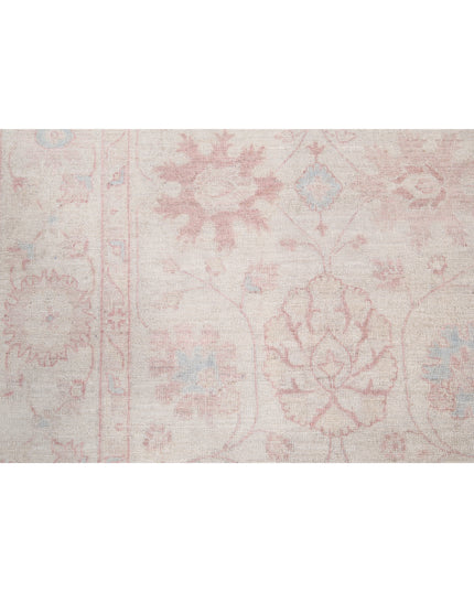 Serenity 6' 2" X 19' 6" Hand Knotted Wool Rug 6' 2" X 19' 6" (188 X 594) / Ivory / Wool