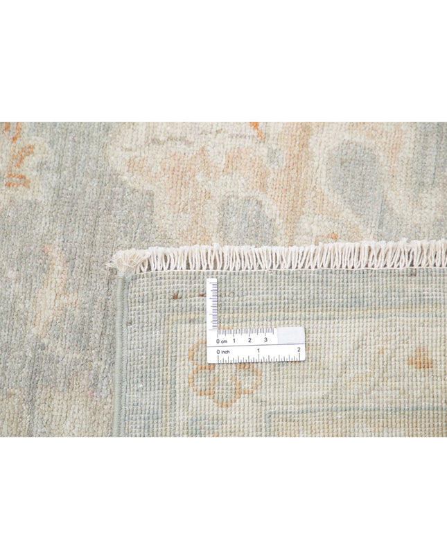 Serenity 6' 5" X 15' 10" Hand Knotted Wool Rug 6' 5" X 15' 10" (196 X 482) / Grey / Wool