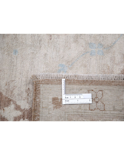 Serenity 8' 0" X 9' 1" Hand Knotted Wool Rug 8' 0" X 9' 1" (244 X 277) / Brown / Wool