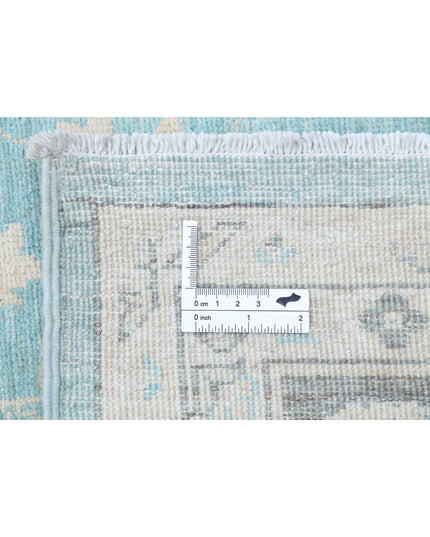 Serenity 7' 11" X 9' 7" Hand Knotted Wool Rug 7' 11" X 9' 7" (241 X 292) / Blue / Wool