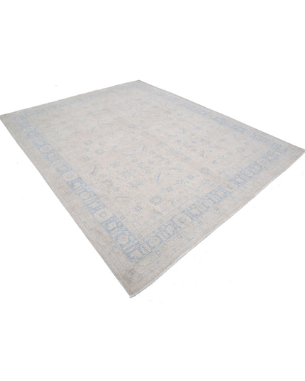 Serenity 7' 10" X 9' 7" Hand Knotted Wool Rug 7' 10" X 9' 7" (239 X 292) / Ivory / Wool