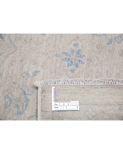 Serenity 7' 10" X 9' 7" Hand Knotted Wool Rug 7' 10" X 9' 7" (239 X 292) / Ivory / Wool