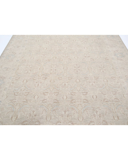Serenity 8' 3" X 10' 1" Hand Knotted Wool Rug 8' 3" X 10' 1" (251 X 307) / Gold / Wool
