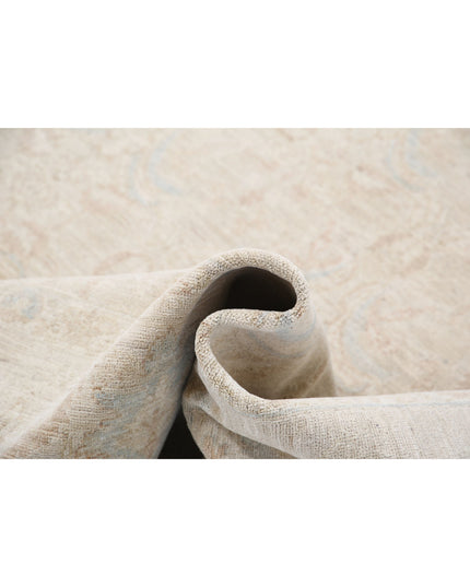 Serenity 8' 3" X 10' 1" Hand Knotted Wool Rug 8' 3" X 10' 1" (251 X 307) / Gold / Wool
