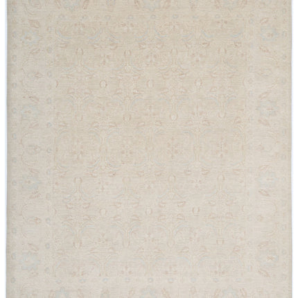 Serenity 8' 3" X 10' 1" Hand Knotted Wool Rug 8' 3" X 10' 1" (251 X 307) / Gold / Wool