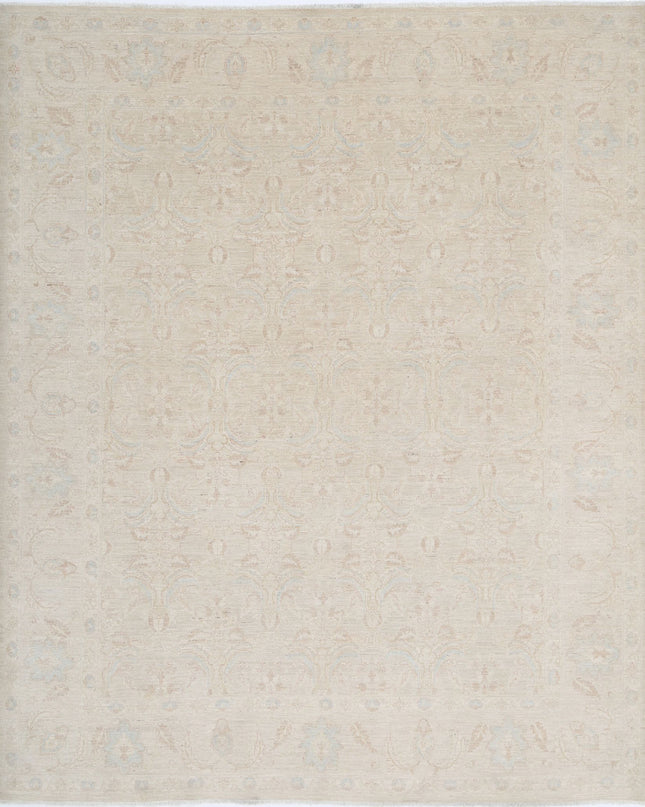 Serenity 8' 3" X 10' 1" Hand Knotted Wool Rug 8' 3" X 10' 1" (251 X 307) / Gold / Wool