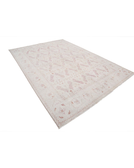 Serenity 7' 9" X 10' 10" Hand Knotted Wool Rug 7' 9" X 10' 10" (236 X 330) / Brown / Wool