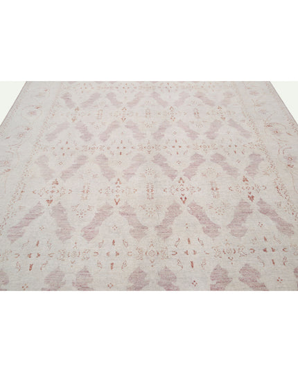 Serenity 7' 9" X 10' 10" Hand Knotted Wool Rug 7' 9" X 10' 10" (236 X 330) / Brown / Wool