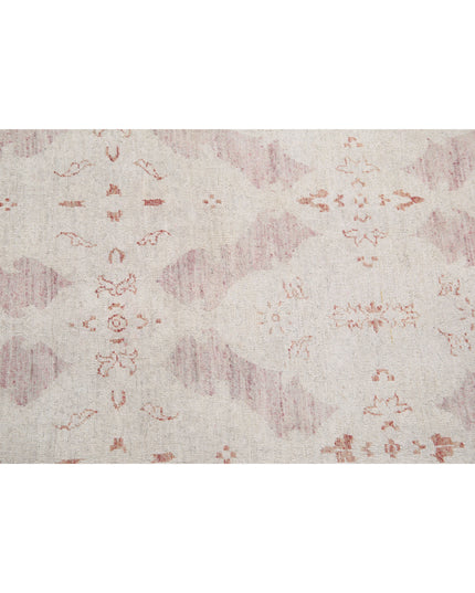 Serenity 7' 9" X 10' 10" Hand Knotted Wool Rug 7' 9" X 10' 10" (236 X 330) / Brown / Wool