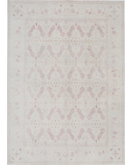 Serenity 7' 9" X 10' 10" Hand Knotted Wool Rug 7' 9" X 10' 10" (236 X 330) / Brown / Wool