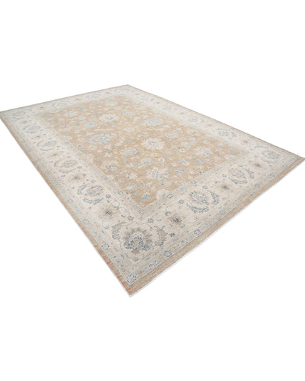Serenity 8' 0" X 11' 4" Hand Knotted Wool Rug 8' 0" X 11' 4" (244 X 345) / Brown / Wool