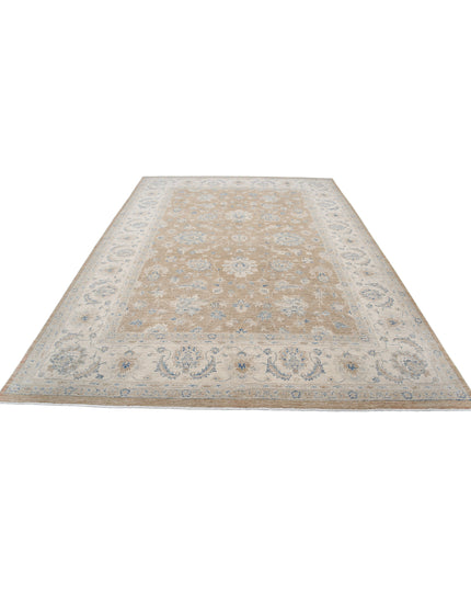 Serenity 8' 0" X 11' 4" Hand Knotted Wool Rug 8' 0" X 11' 4" (244 X 345) / Brown / Wool