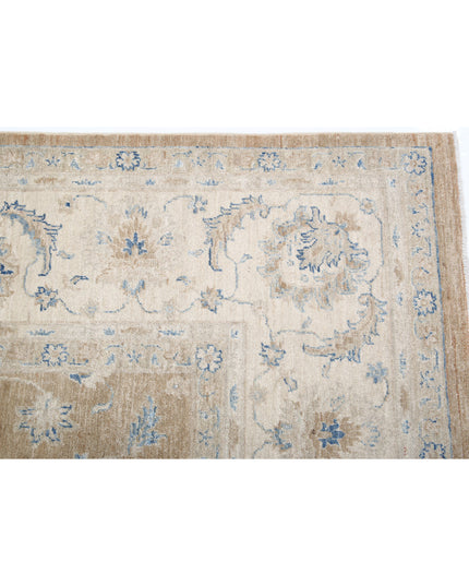 Serenity 8' 0" X 11' 4" Hand Knotted Wool Rug 8' 0" X 11' 4" (244 X 345) / Brown / Wool