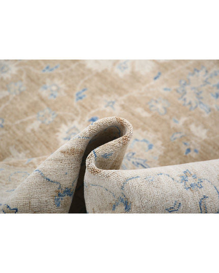 Serenity 8' 0" X 11' 4" Hand Knotted Wool Rug 8' 0" X 11' 4" (244 X 345) / Brown / Wool