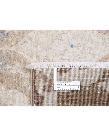 Serenity 8' 10" X 11' 7" Hand Knotted Wool Rug 8' 10" X 11' 7" (269 X 353) / Brown / Wool