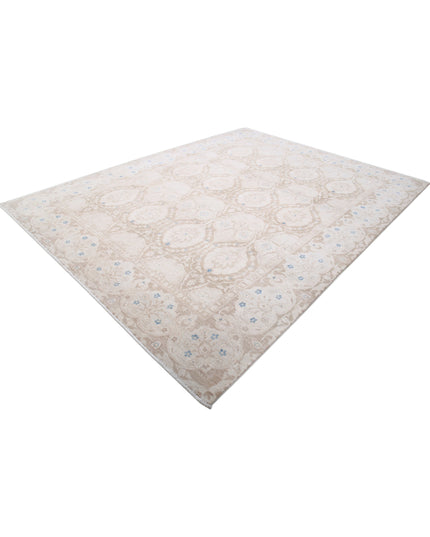 Serenity 8' 10" X 11' 7" Hand Knotted Wool Rug 8' 10" X 11' 7" (269 X 353) / Brown / Wool