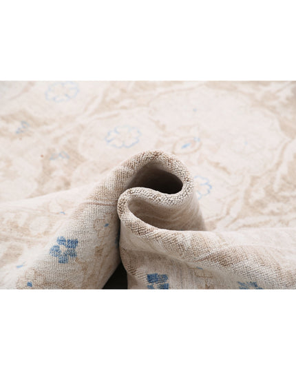 Serenity 8' 10" X 11' 7" Hand Knotted Wool Rug 8' 10" X 11' 7" (269 X 353) / Brown / Wool